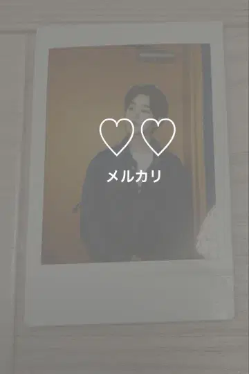 TNX 현수 친필 사인 미공개 폴라로이드 폴라로이드