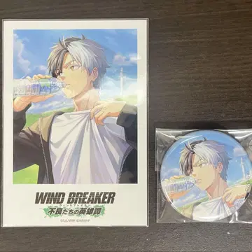 윈브레 벚꽃 하야 윈히로 캔뱃지 폴라로이드 카드 AnimeJapan