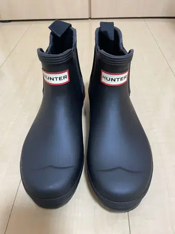 헌터 헌터 첼시 부츠 레인 부츠 정품 블랙