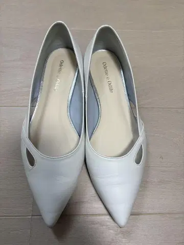 오데뜨 앤 오딜 스틸레토 플랫 슈즈 23cm