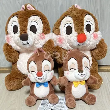 칩 & 데일 볼록한 뺨의 BIG 봉제 인형 도타바타 파티