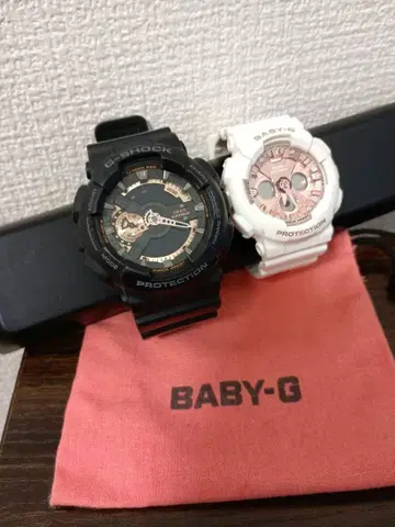 카시오 G-SHOCK & BABY-G 페어 워치 세트