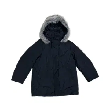 유니클로 UNIQLO 블랙 다운 자켓 퍼 후드 S 사이즈