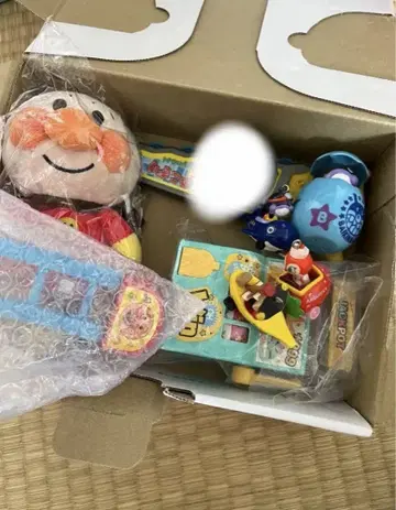 호빵맨 봉제 인형 피규어 세트