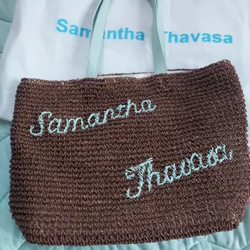 Samantha Thavasa 바스켓백 브라운