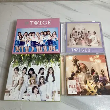 TWICE CD 4장 세트