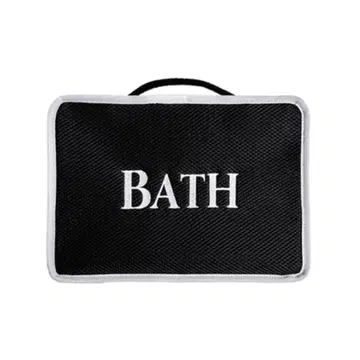 the weekend hotel/BATH 메쉬 파우치 블랙