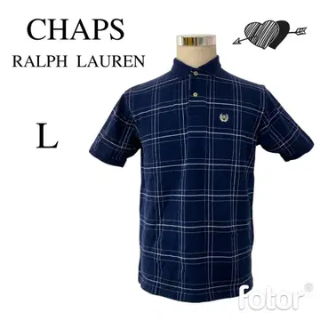 CHAPS 챕스 랄프 로렌 90년대 반팔 피케 셔츠 남성용 구제 의류