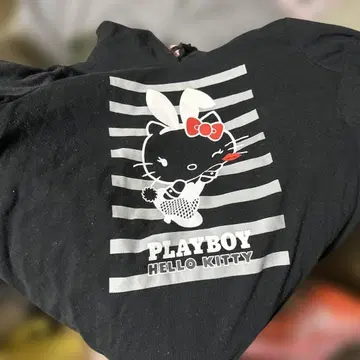 PLAYBOY HELLO KITTY 후드티 4L