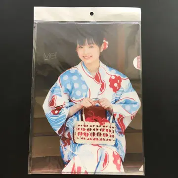 모닝구 무스메. 야마자키 아이 A4 클리어 파일 브로마이드 B