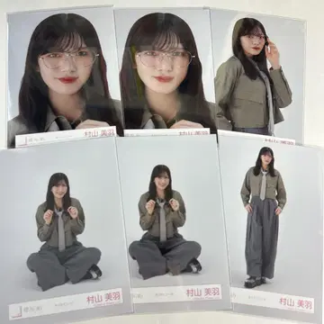 사쿠라자카46 무라야마 미우 브로마이드 75 넥타이 코디