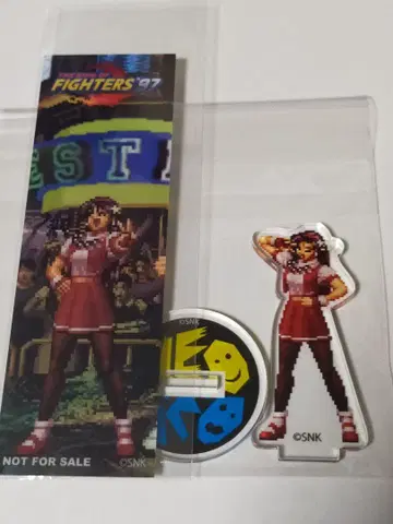 SNK 스토어 아크릴 스탠드 KOF 아테나 린넨 아테나 증정품 포함