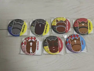 DMM 스크래치 서러브레드 컬렉션 캔뱃지 컴프 세트