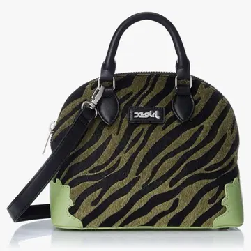 X-girl ZEBRA MINI HAND BAG 올리브