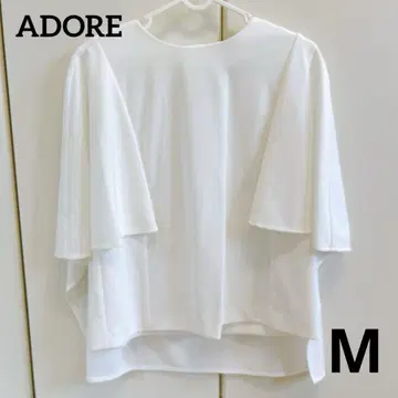 ADORE 케이프 슬리브 블라우스 M