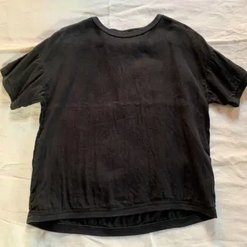 maillot 린넨 일본제 티셔츠 블랙