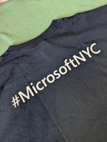 마이크로소프트 뉴욕 티셔츠 Microsoft NYC 2XL