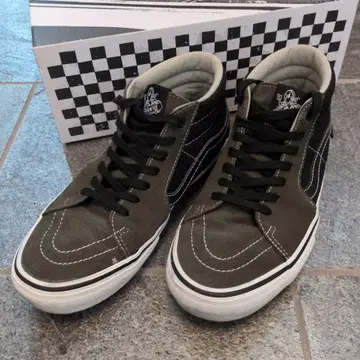 VANS Sk8-Hi 올리브 그린 하이컷