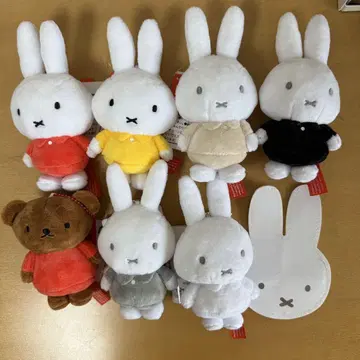 미피 봉제 인형 마스코트 7종 세트 + 덤