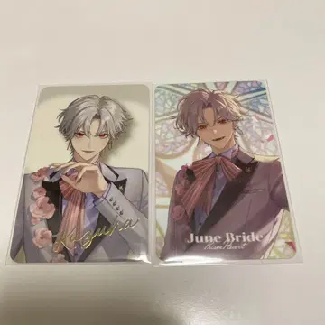 니지산지 Prism Heart June Bride 쿠츠하 카드 폴라로이드