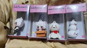 mafumafu 러버 피규어 마스코트 4개 세트