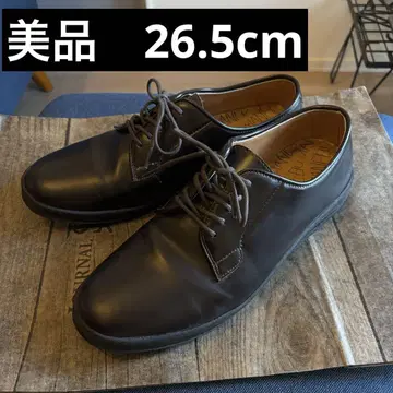 새상품급 MANEBU 브라운 가죽 레이스업 슈즈