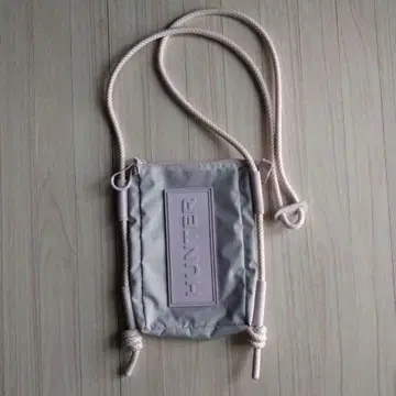 미사용 헌터 립스탑 나일론 폰 파우치 라이트 퍼플