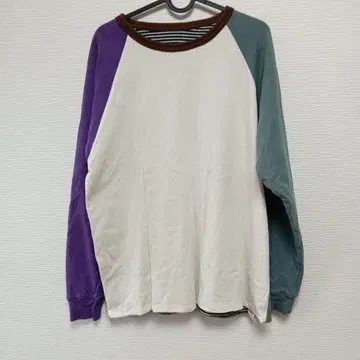 와라와라 스포츠 L/S 리버서블 티셔츠 미국제 미사용