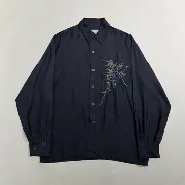 90년대 GOOUCH 실크 셔츠