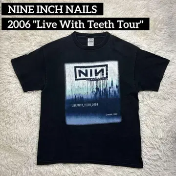 00s NINE INCH NAILS with teeth 티셔츠 L