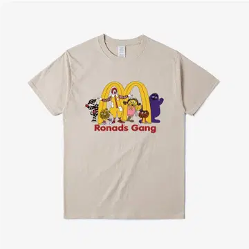 맥도날드 Ronald's Gang 티셔츠 XL 사이즈