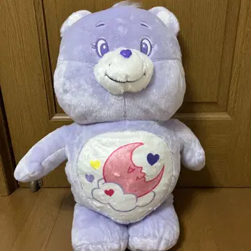 Care Bears 케어 베어 울트라 BIG 봉제 인형 퍼플 라운드 원