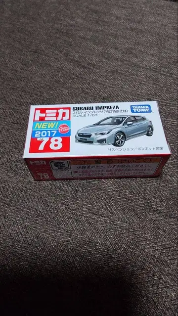 토미카 SUBARU IMPREZA 2017년 모델 78 키타미 팬
