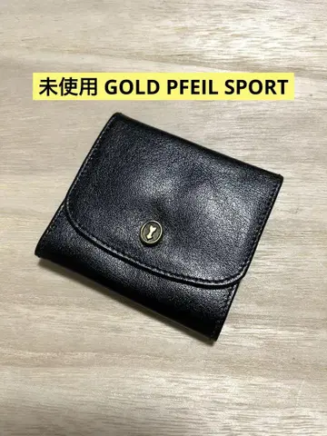 미사용 GOLD PFEIL SPORT 코인 케이스 서독일제 가죽