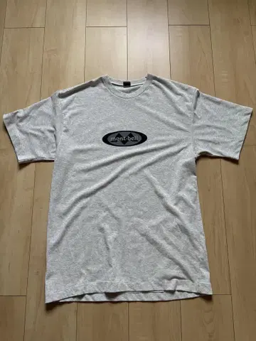 몽벨 90s 오벌 로고 티셔츠