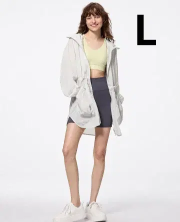 gu UV 차단 시어 포켓 후드티 GA+E 지유 새상품 미사용 l