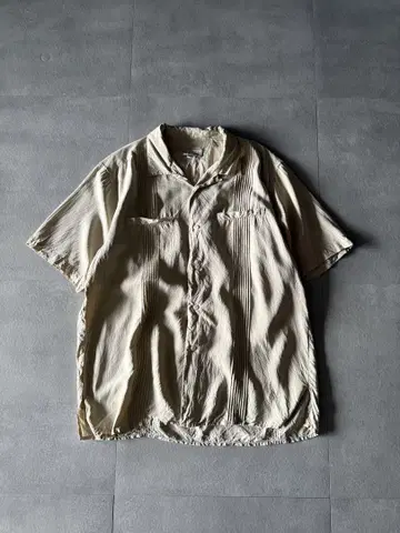 2000년대 실크 쿠바 여름 셔츠