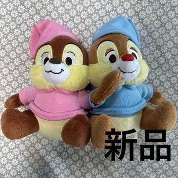 디즈니 스토어 잘 자 파자마 칩과 데일 봉제 인형 다람쥐