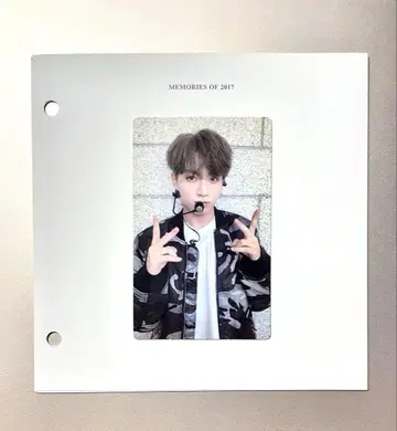 BTS 메모리즈 2017 블루레이 트레이딩 카드 정국