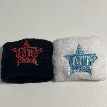 B'z UNITE 2 가챠가챠 리스트 밴드 화이트 블랙 2종 세트