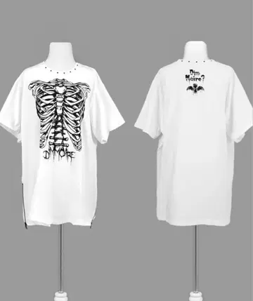 DimMoire Piercing 갈비뼈 BIG T 티셔츠
