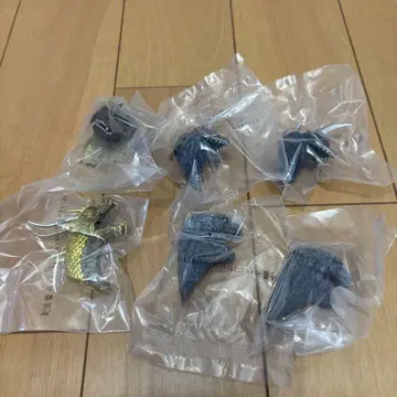제일복권 고질라 대괴수 열전 G G상 몬스터 헤드 마그넷 세트