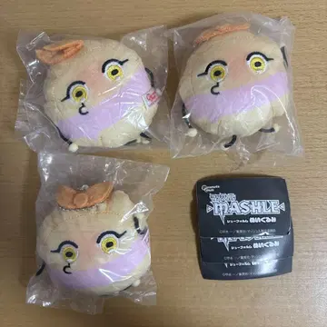 매쉬루 MASHLE 슈 형태 봉제 인형 가챠가챠 레몬