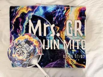 Mrs Green Apple 라이브 타월 한정판 부채