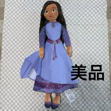 새상품급 디즈니 스토어 위시 아샤 봉제 인형