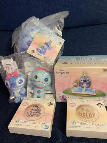제일복권 리로&스티치 상위상 세트