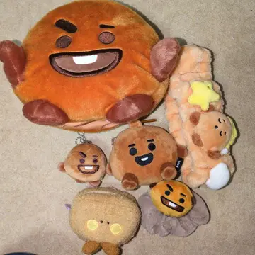 bts shooky 봉제 인형 세트