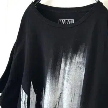 마블 MARVEL 영화 히어로 티셔츠 XL 블랙 검정 구제 의류