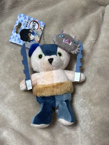 귀멸의 칼날 하시비라 이노스케 베어 봉제 인형 마스코트