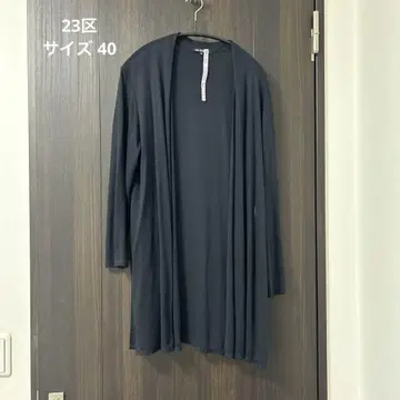 23구 네이비 가디건 사이즈 40